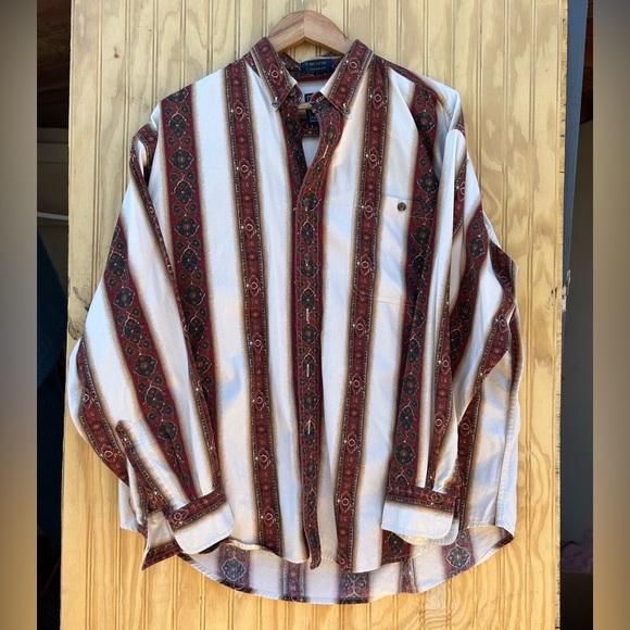 Vintage Patterned Button Down - Picture 1 of 1
